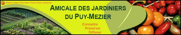 Amicale des Jardiniers du Puy-Mzier
